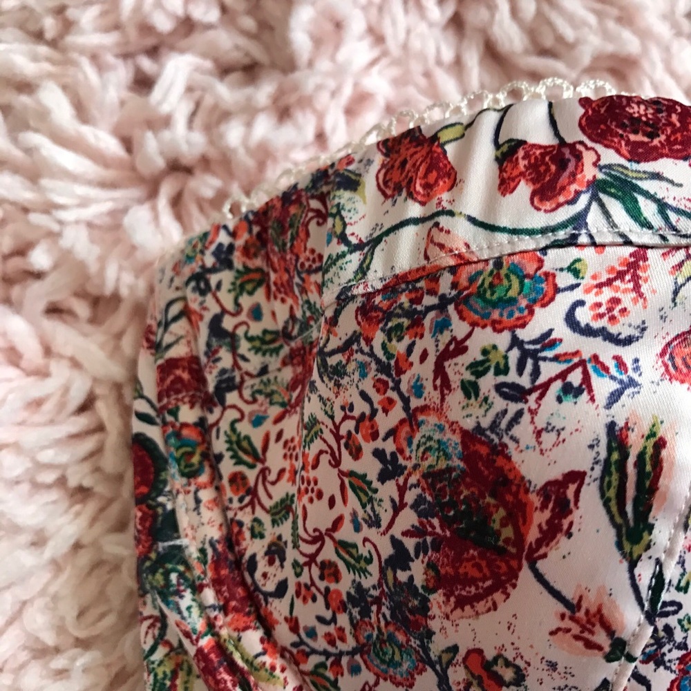 ⬇️ VS Floral Satin Longline Bustier Bra! - Picture 3 of 8